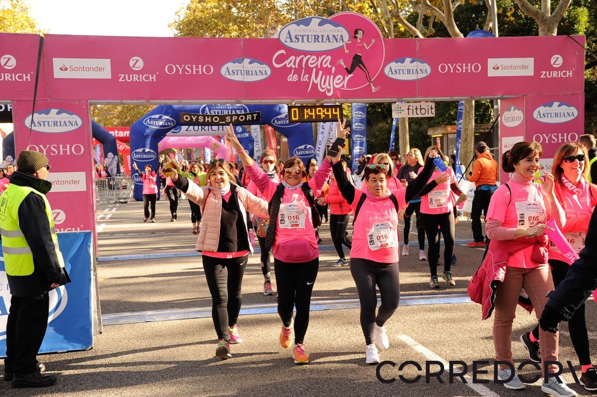 Llegada de la Carrera de la Mujer de Barcelona (ARCO DERECHO 100)