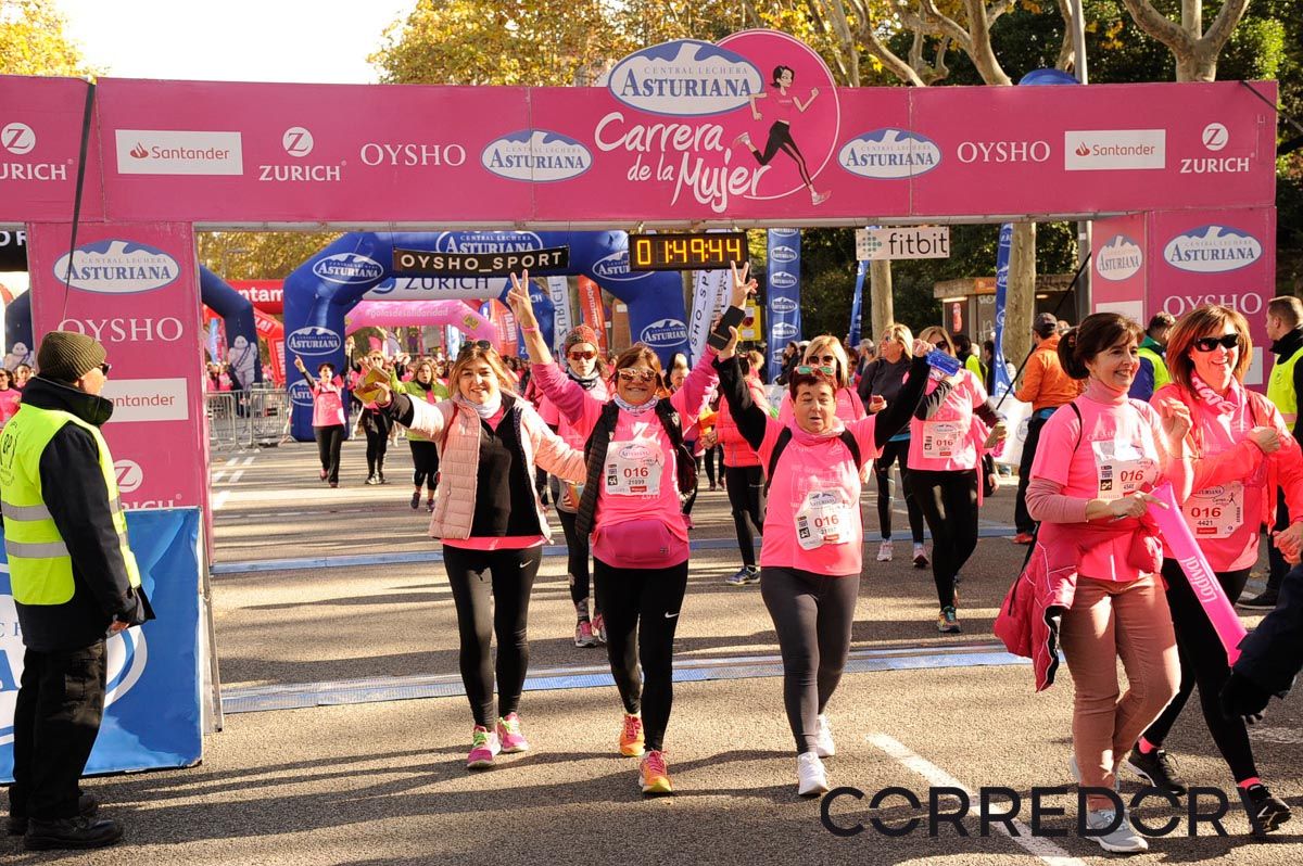 Llegada de la Carrera de la Mujer de Barcelona (ARCO DERECHO 100)