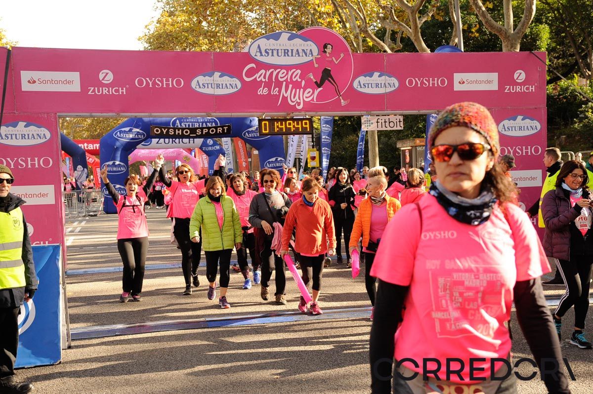 Llegada de la Carrera de la Mujer de Barcelona (ARCO DERECHO 100)