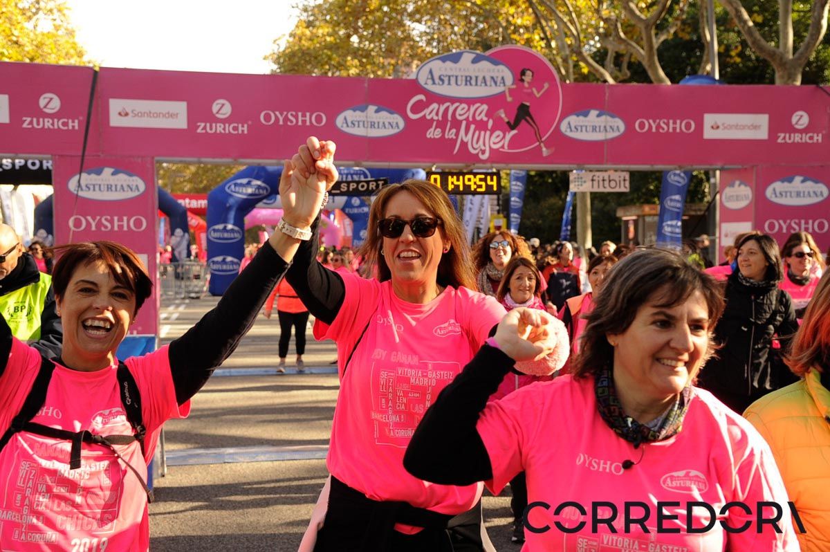 Llegada de la Carrera de la Mujer de Barcelona (ARCO DERECHO 100)