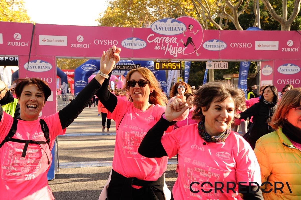 Llegada de la Carrera de la Mujer de Barcelona (ARCO DERECHO 100)