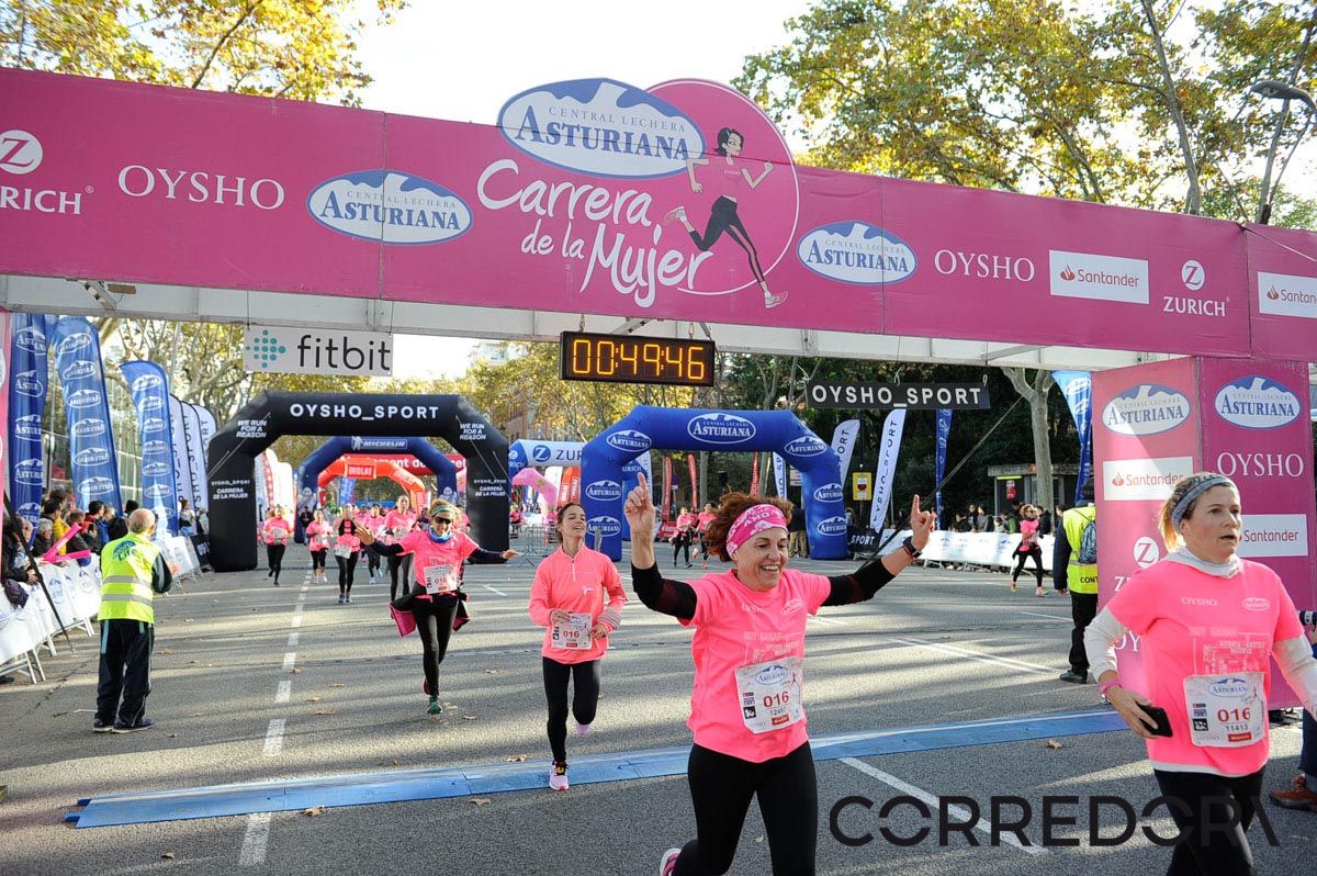 Llegada de la Carrera de la Mujer de Barcelona (ARCO IZQUIERDO 1)