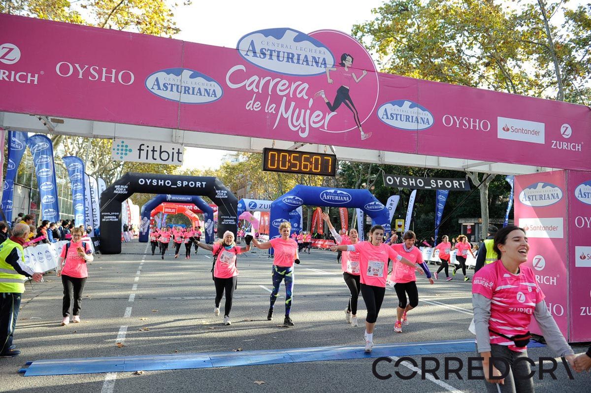 Llegada de la Carrera de la Mujer de Barcelona (ARCO IZQUIERDO 20)