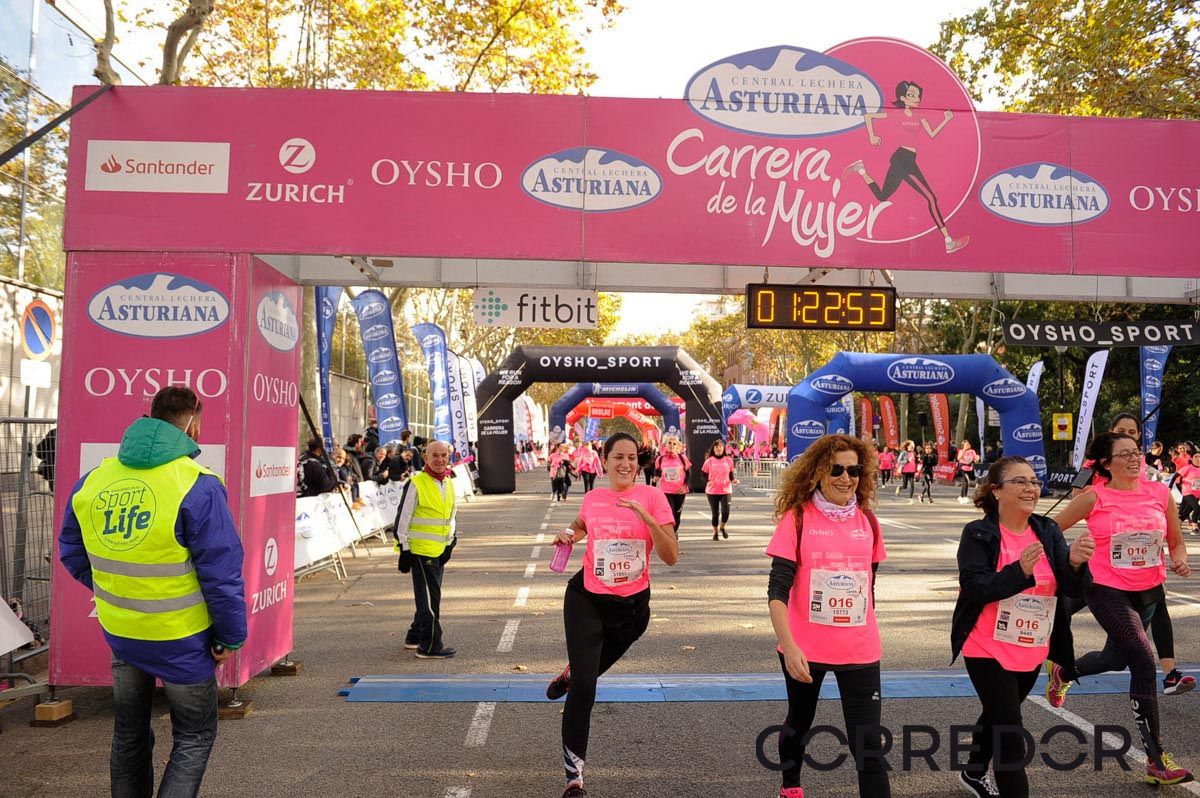 Llegada de la Carrera de la Mujer de Barcelona (ARCO IZQUIERDO 60)