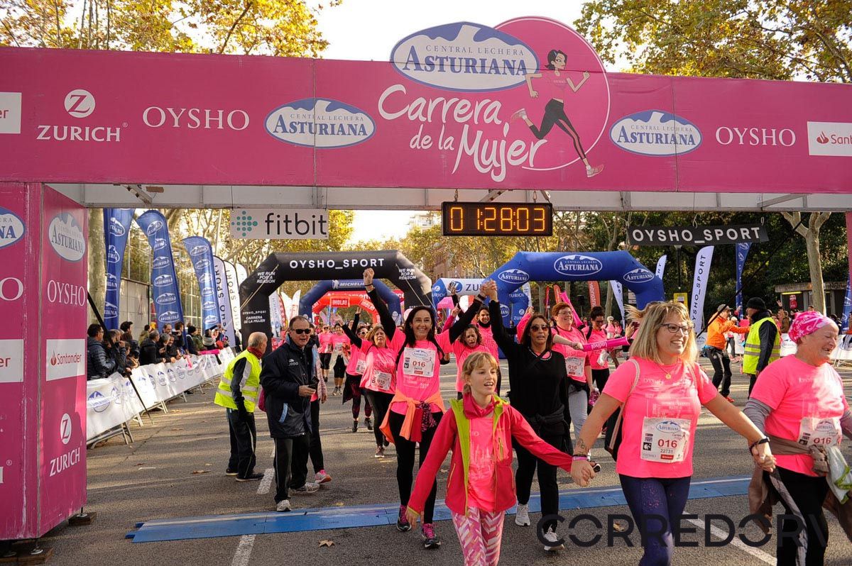 Llegada de la Carrera de la Mujer de Barcelona (ARCO IZQUIERDO 69)