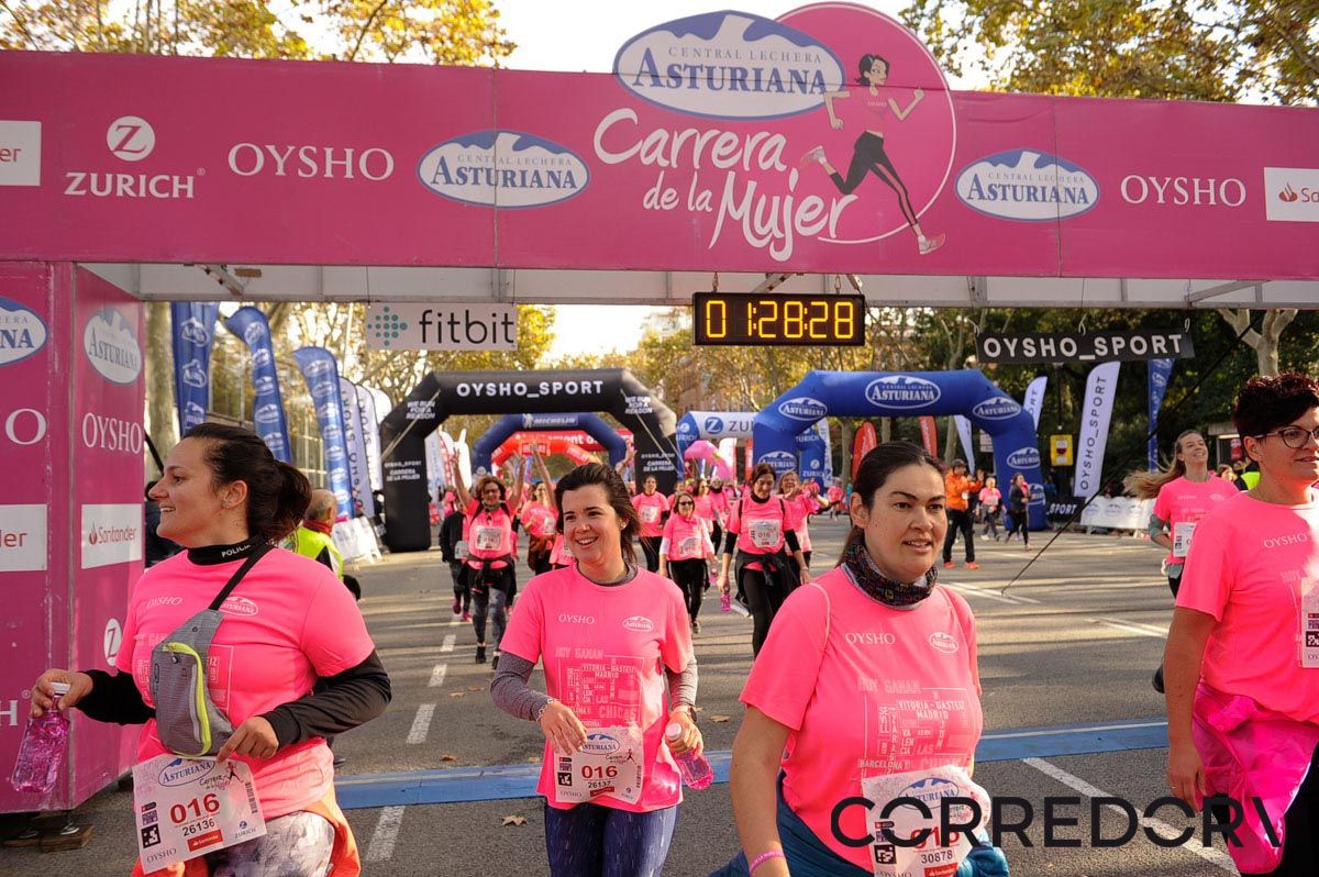 Llegada de la Carrera de la Mujer de Barcelona (ARCO IZQUIERDO 70)