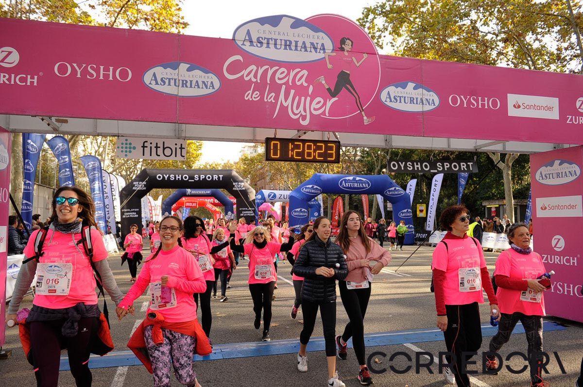 Llegada de la Carrera de la Mujer de Barcelona (ARCO IZQUIERDO 69)