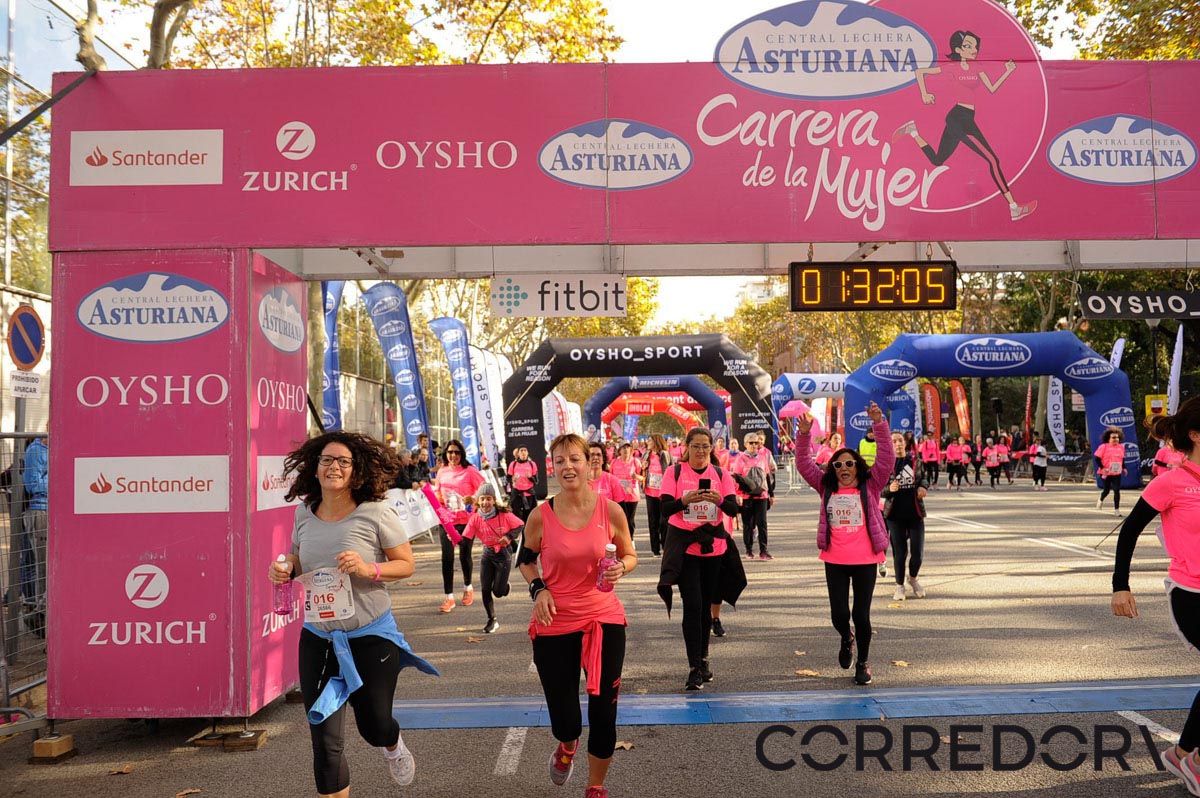 Llegada de la Carrera de la Mujer de Barcelona (ARCO IZQUIERDO 76)