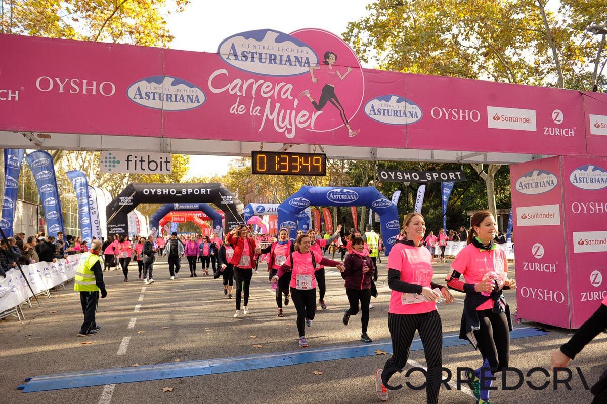 Llegada de la Carrera de la Mujer de Barcelona (ARCO IZQUIERDO 78)