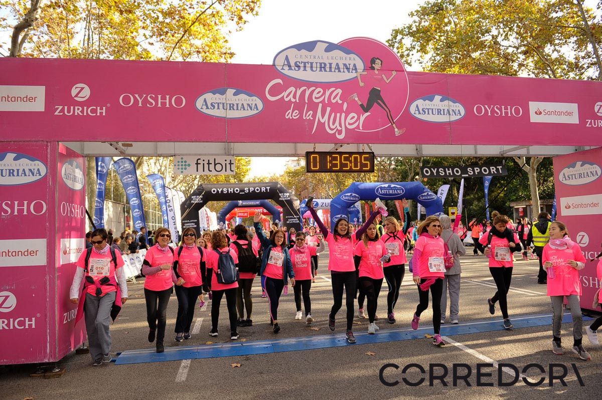 Llegada de la Carrera de la Mujer de Barcelona (ARCO IZQUIERDO 80)
