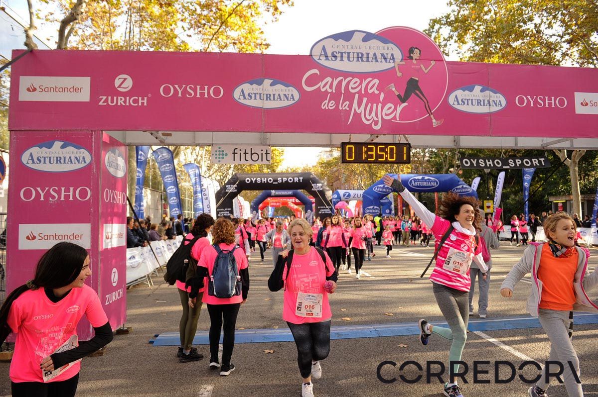 Llegada de la Carrera de la Mujer de Barcelona (ARCO IZQUIERDO 80)
