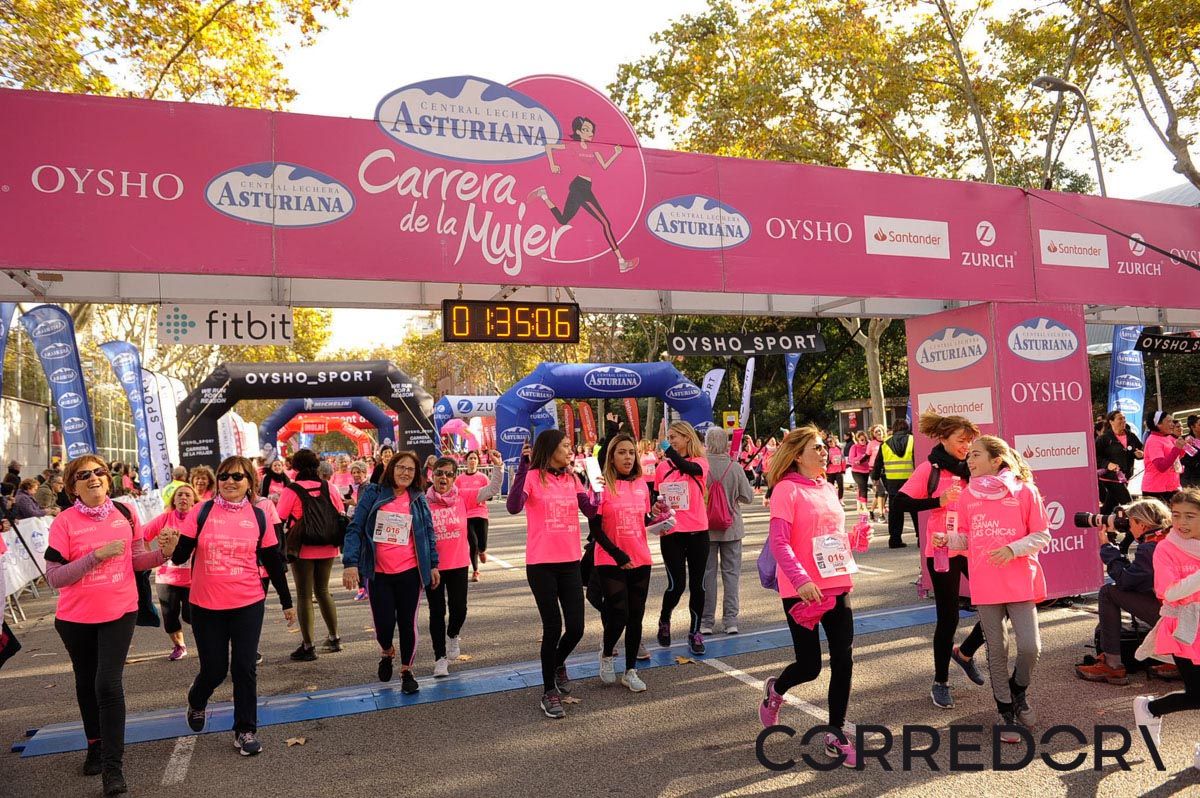 Llegada de la Carrera de la Mujer de Barcelona (ARCO IZQUIERDO 80)