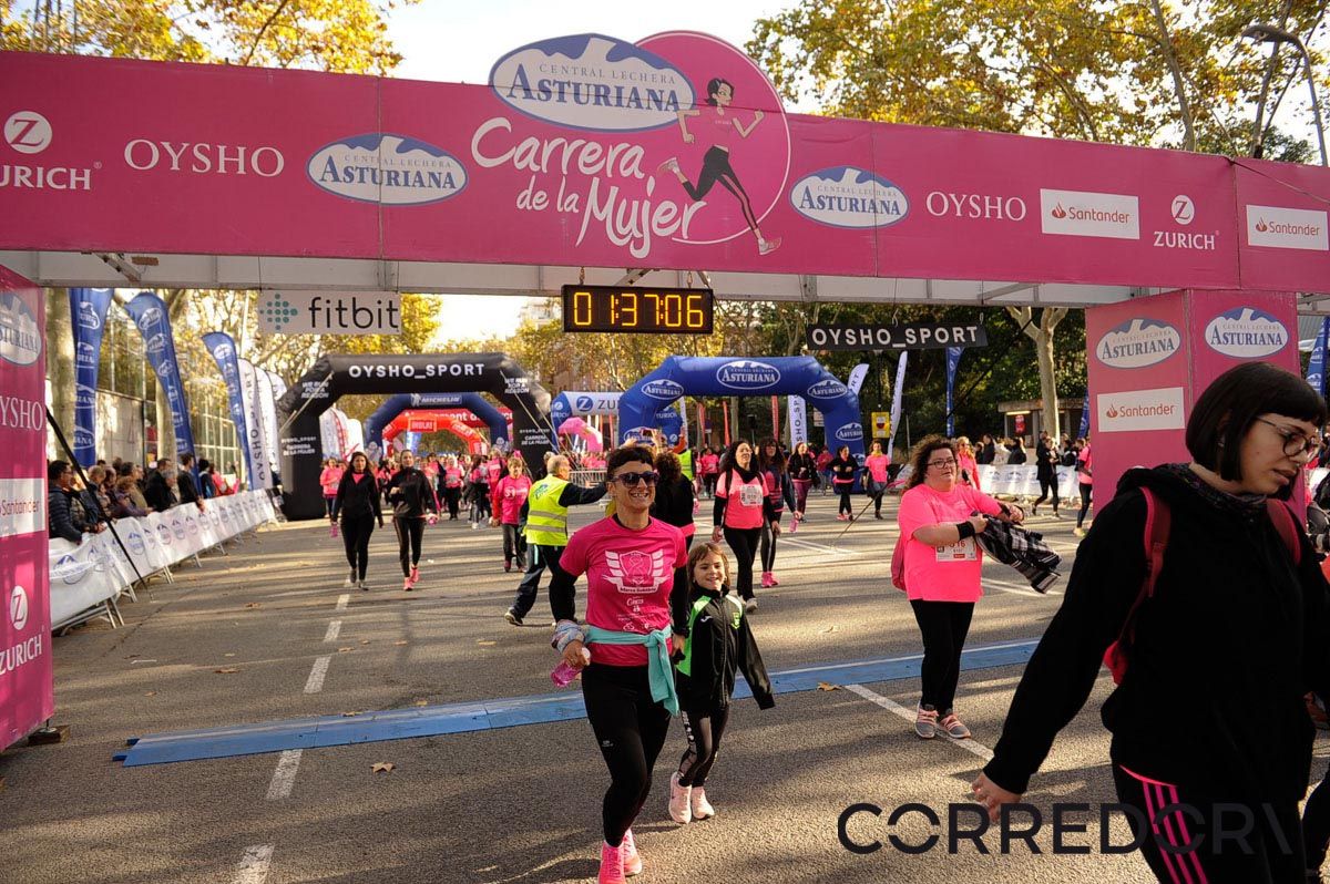 Llegada de la Carrera de la Mujer de Barcelona (ARCO IZQUIERDO 83(