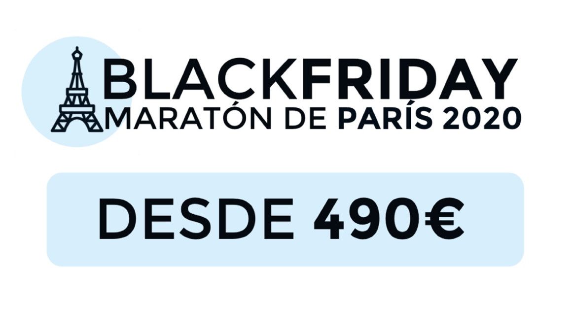 OFERTA | Viaja al Maratón de París desde 490 euros