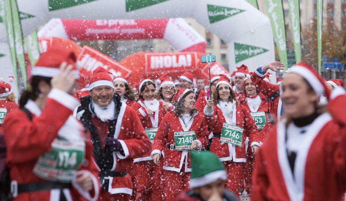 Últimos días para apuntarte a la Carrera Papa Noel a precio de oferta