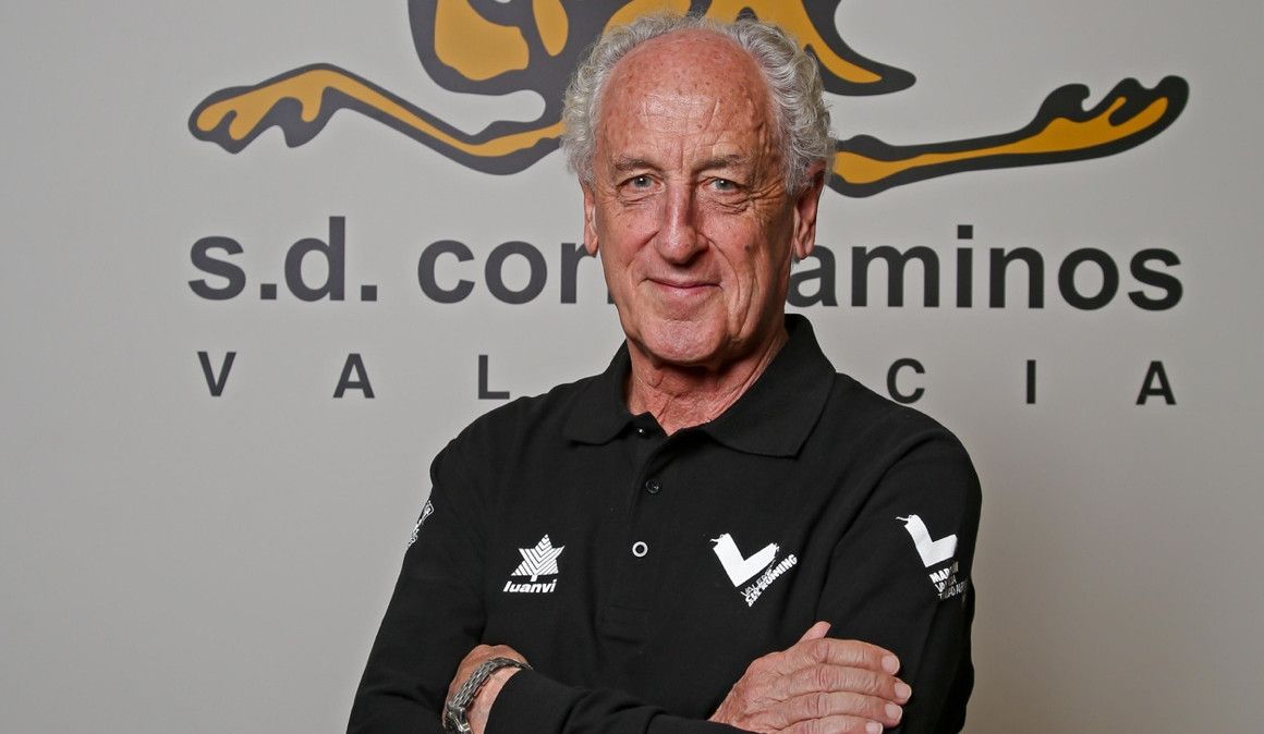 Paco Borao en la sede de la Sociedad Deportiva Correcaminos | SD Correcaminos