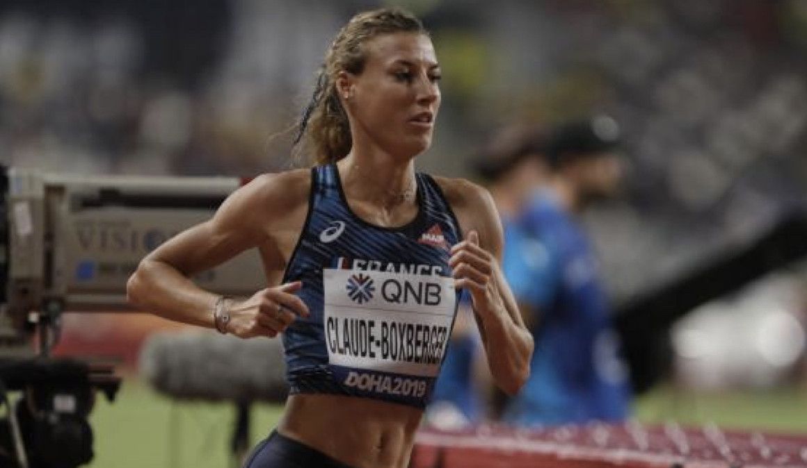 Ophélie Claude-Boxberger en el Mundial de Doha | IAAF