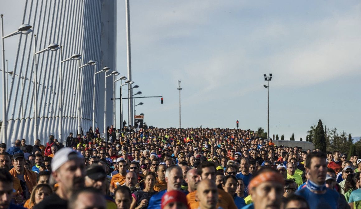 Una imagen del Maratón de Valencia Trinidad Alfonso EDP | Organización