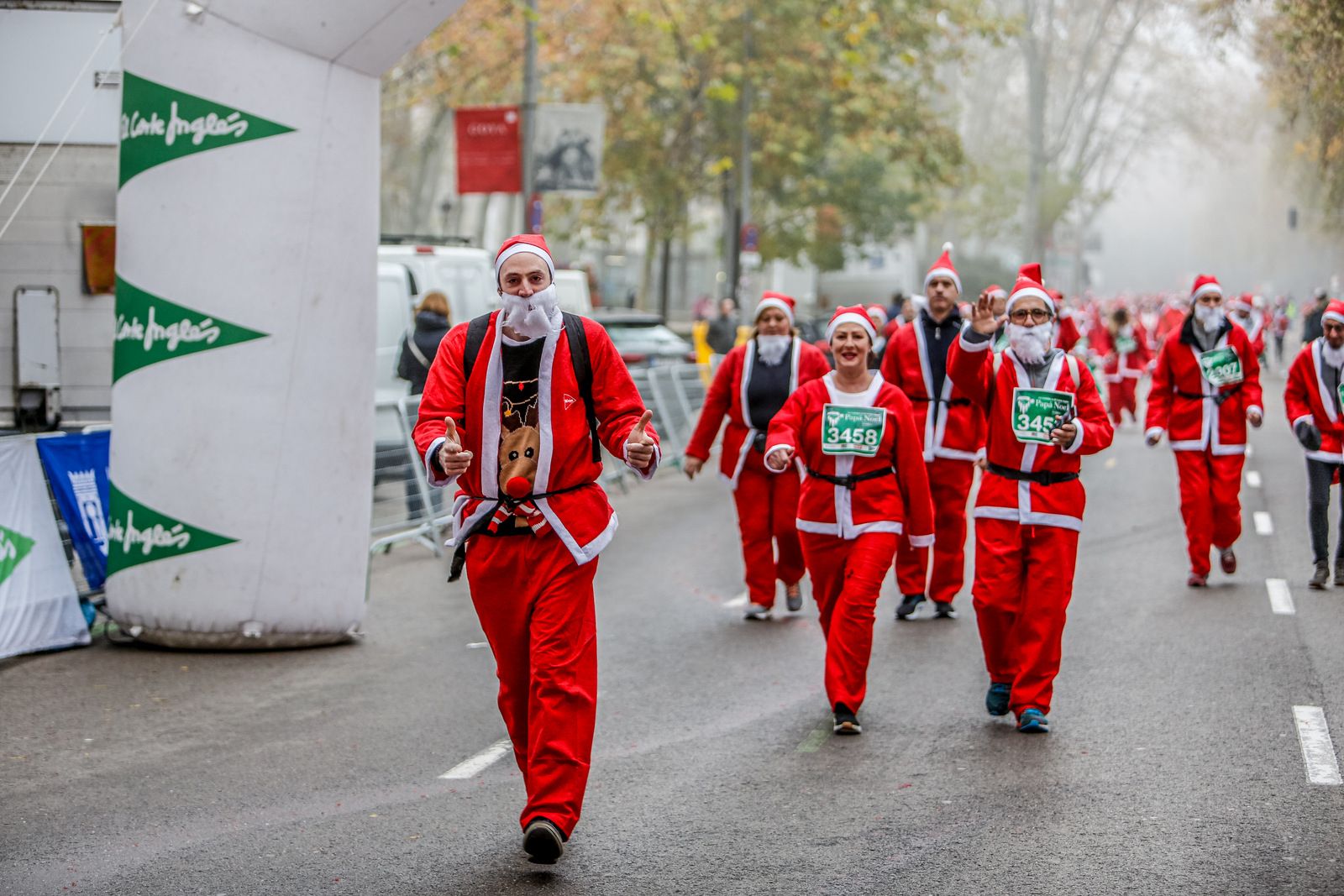 Fotos de la Carrera de El Corte Inglés Papá Noel 2019 - 2