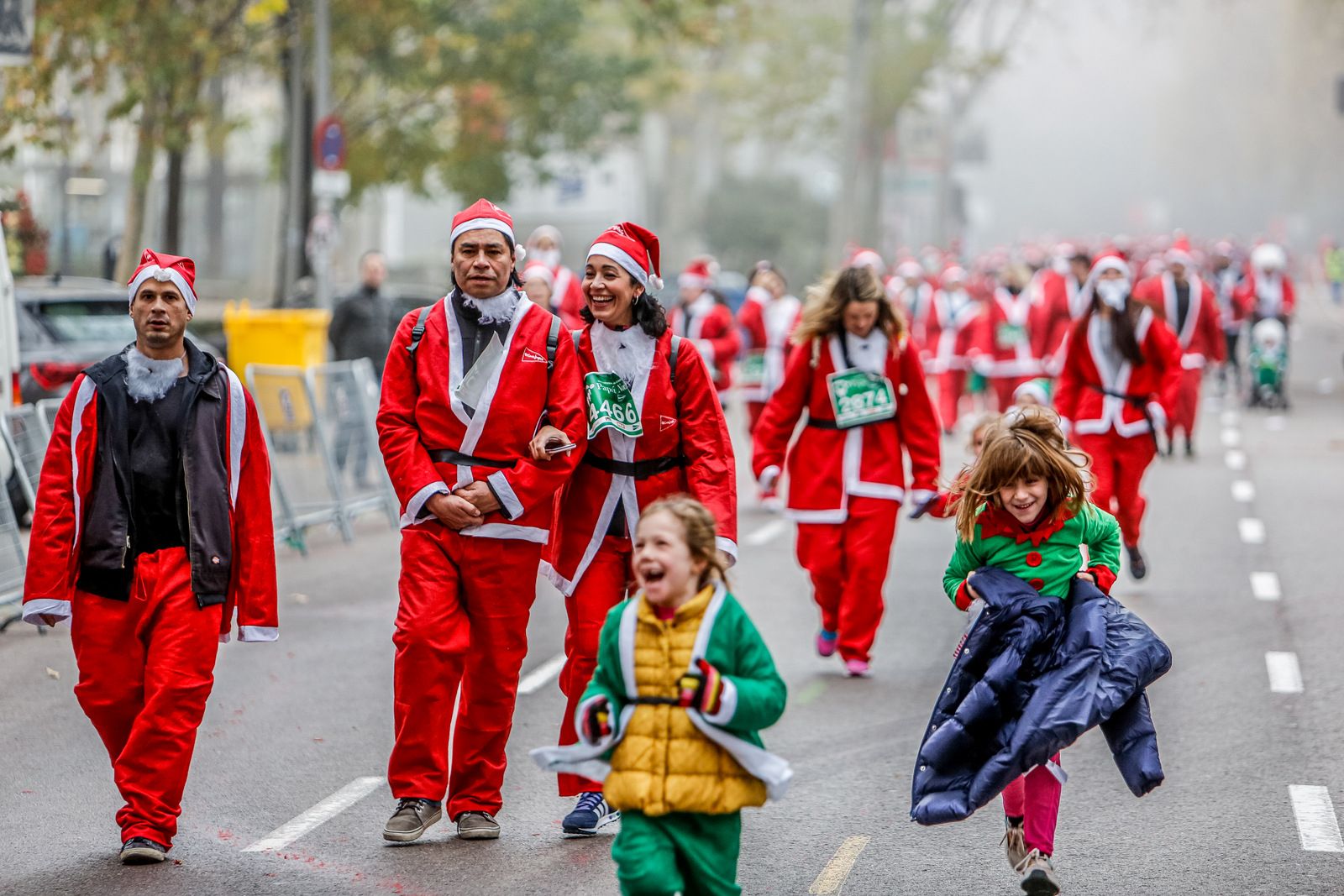 Fotos de la Carrera de El Corte Inglés Papá Noel 2019 - 2