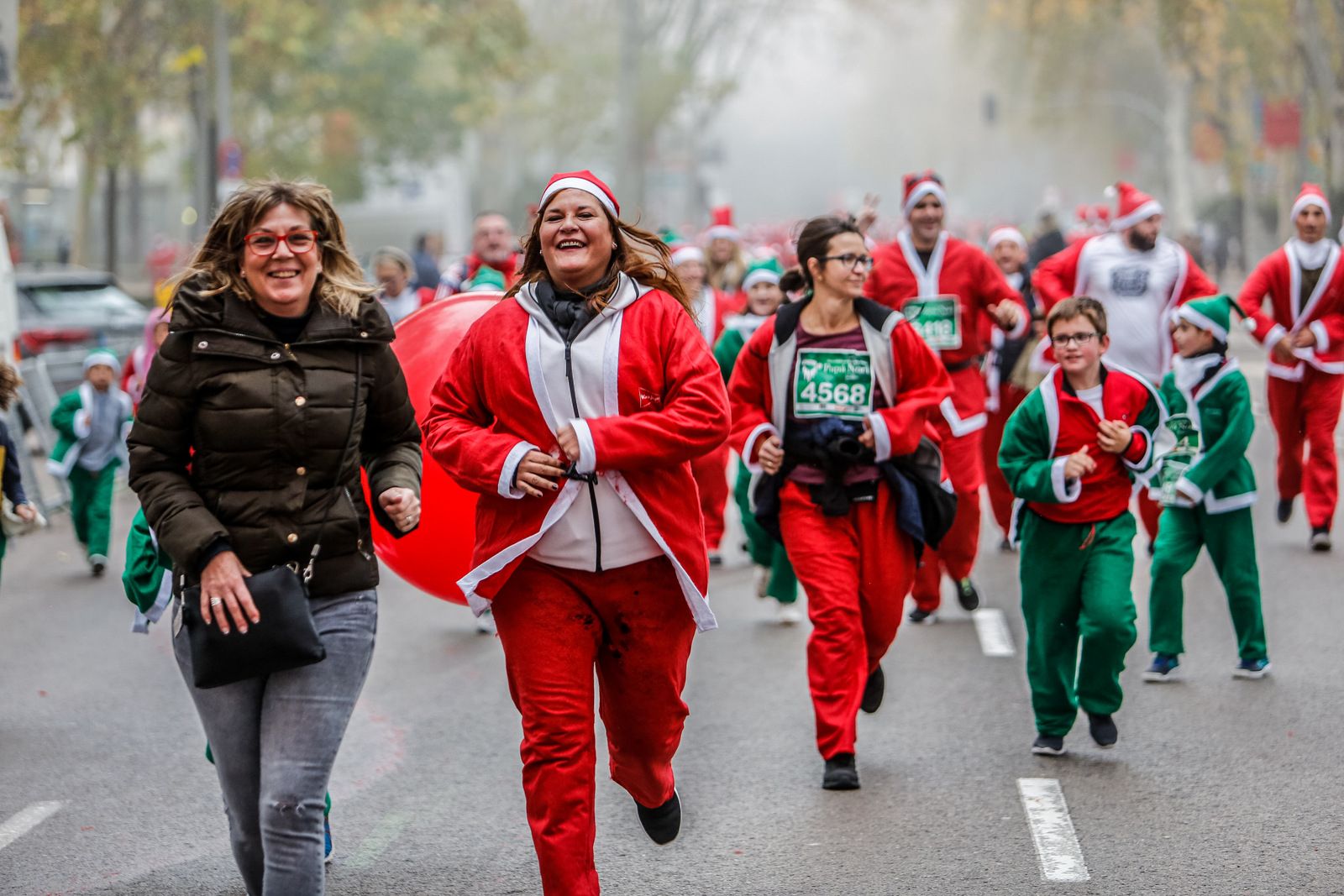 Fotos de la Carrera de El Corte Inglés Papá Noel 2019 – 1