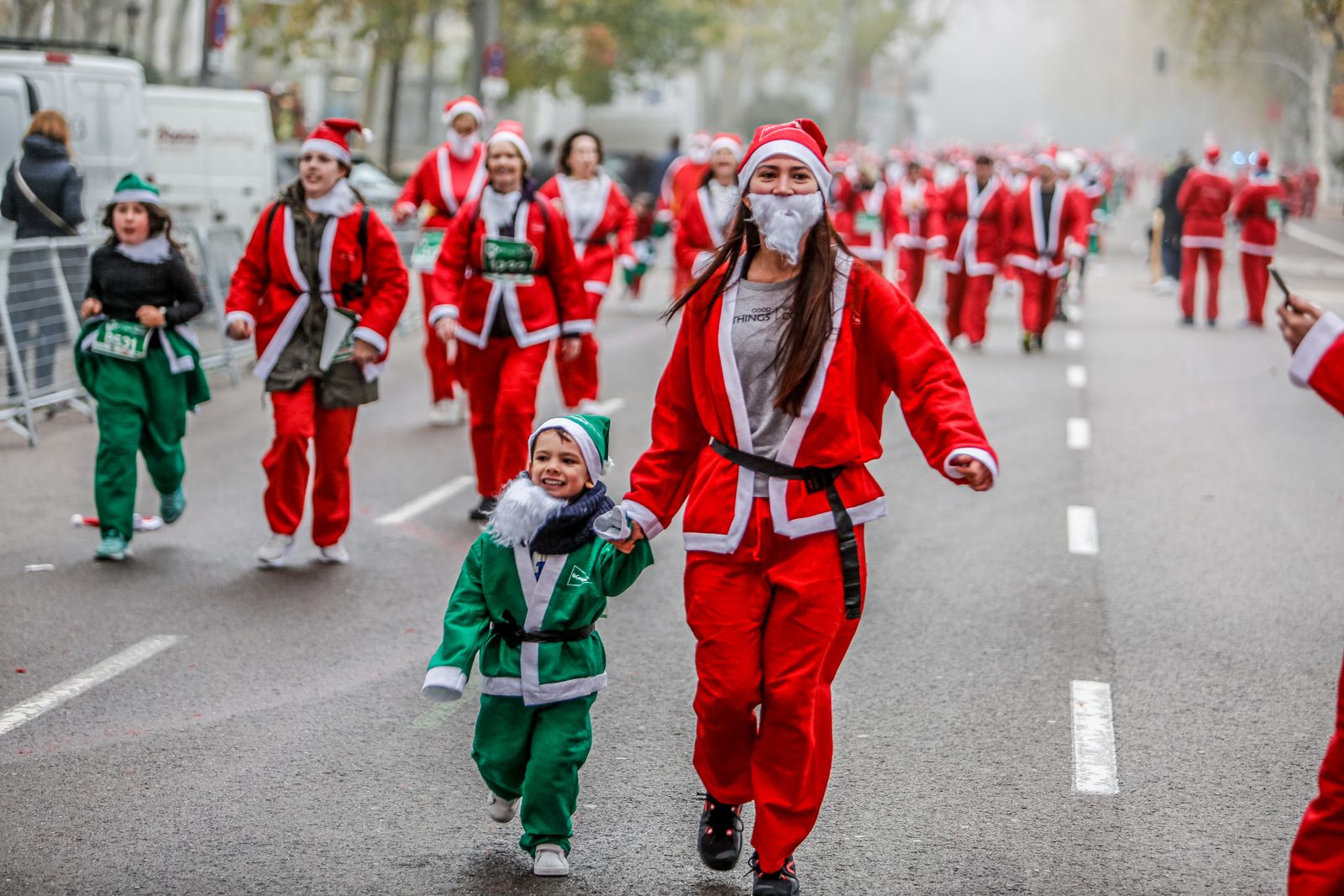 Fotos de la Carrera de El Corte Inglés Papá Noel 2019 - 2
