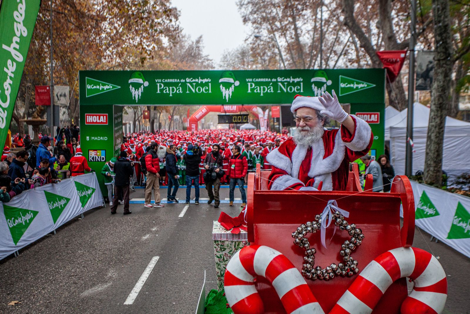 Fotos de la Carrera de El Corte Inglés Papá Noel 2019 - 2