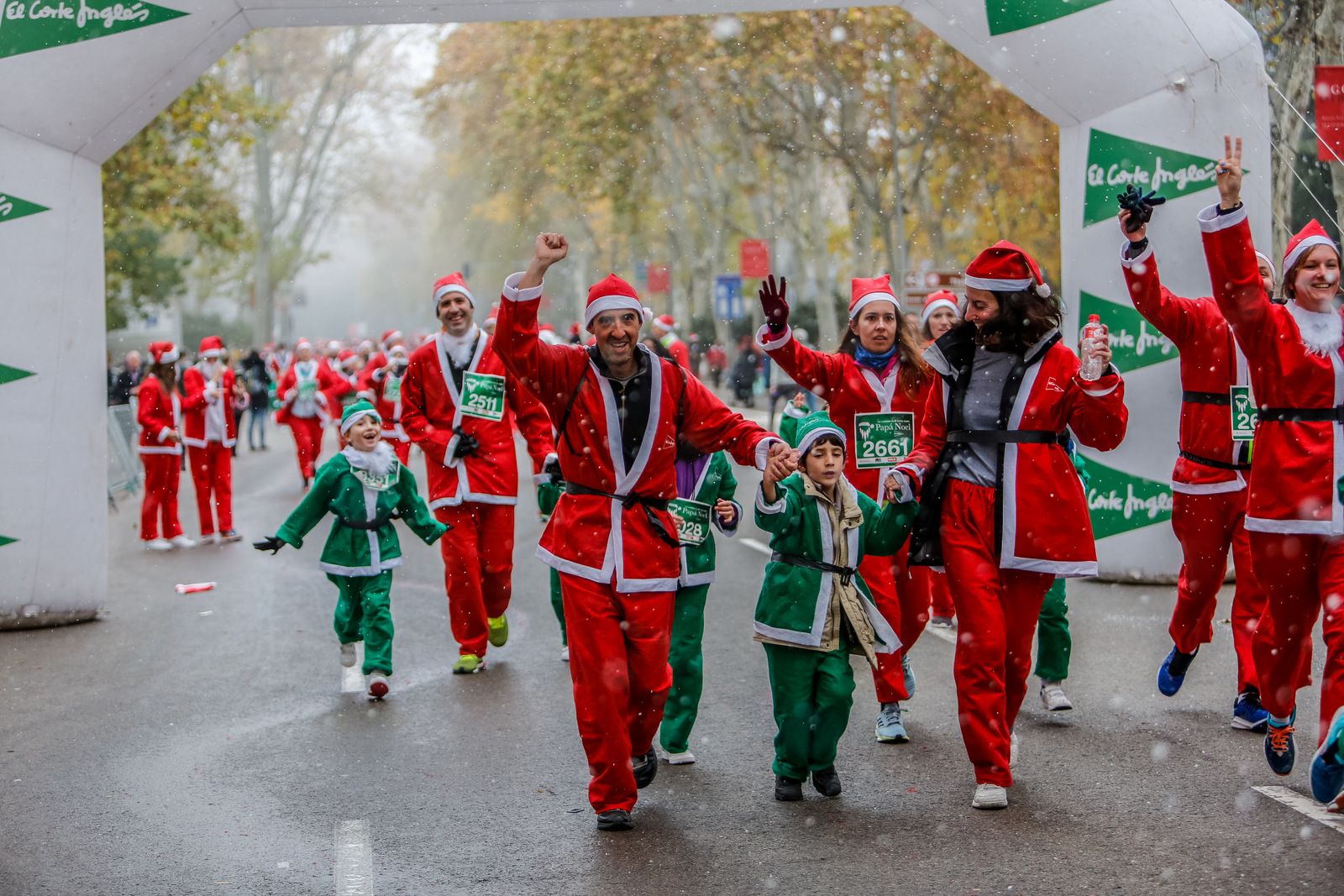 Fotos de la Carrera de El Corte Inglés Papá Noel 2019 – 1