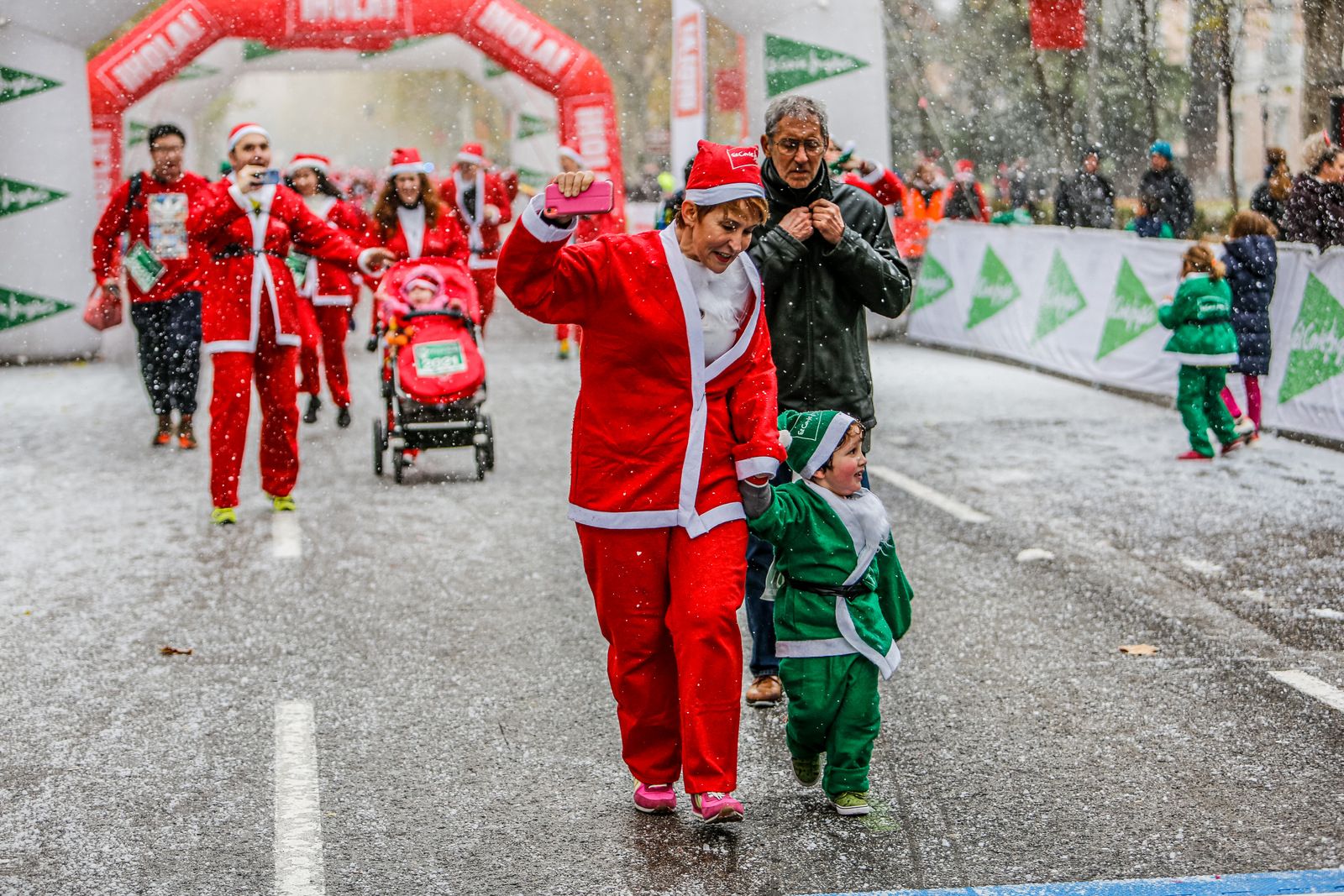 Fotos de la Carrera de El Corte Inglés Papá Noel 2019 - 2