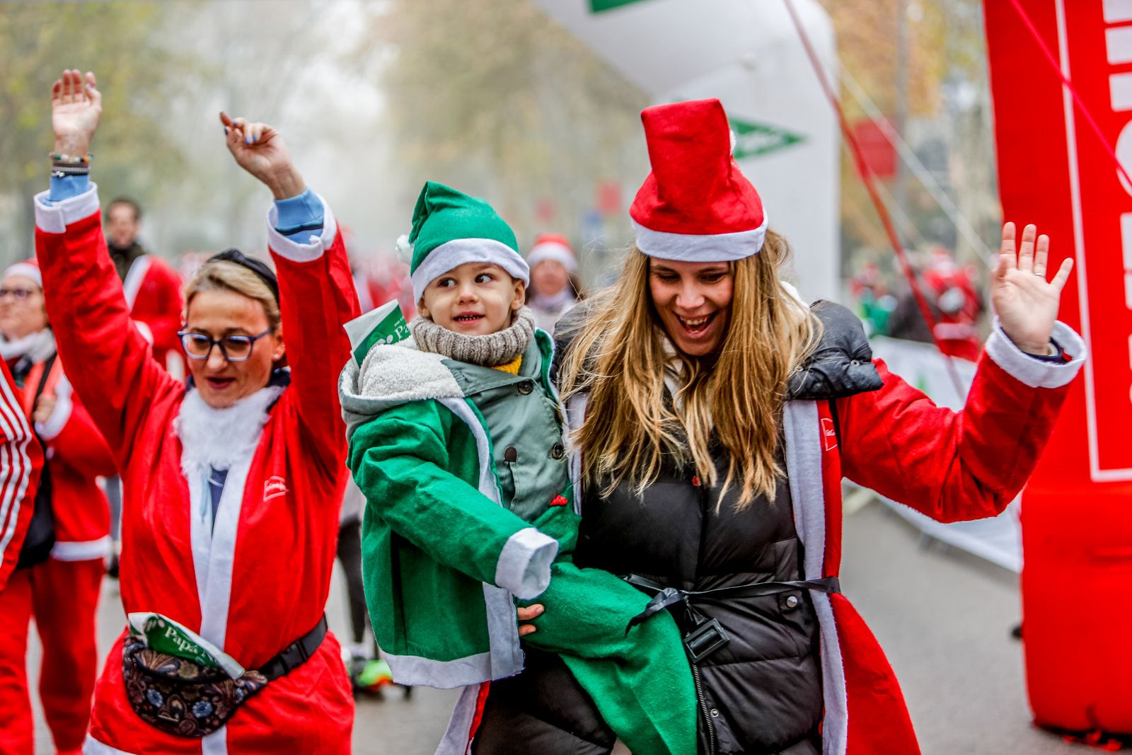 Fotos de la Carrera de El Corte Inglés Papá Noel 2019 - 2