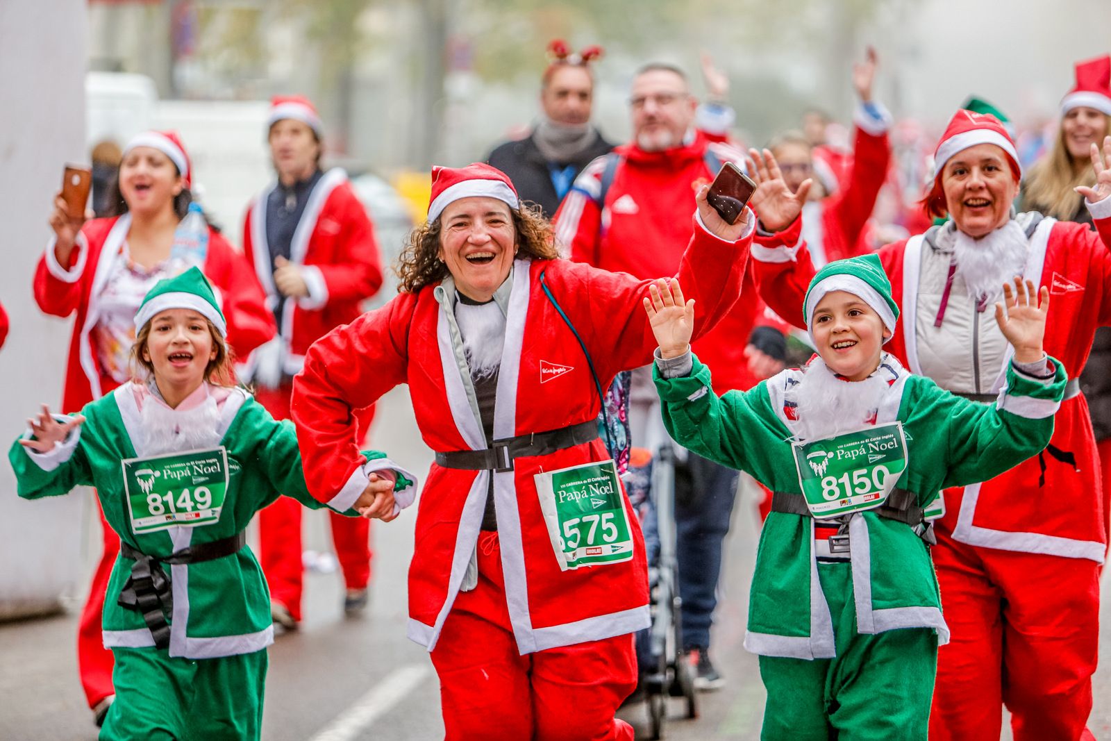 Fotos de la Carrera de El Corte Inglés Papá Noel 2019 - 2
