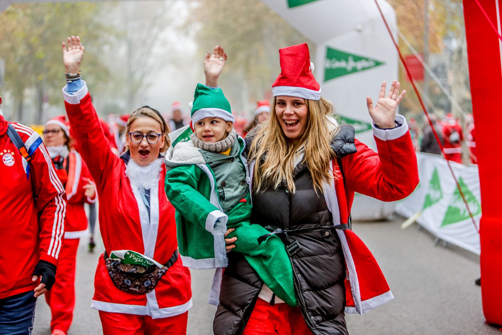 Fotos de la Carrera de El Corte Inglés Papá Noel 2019 - 2
