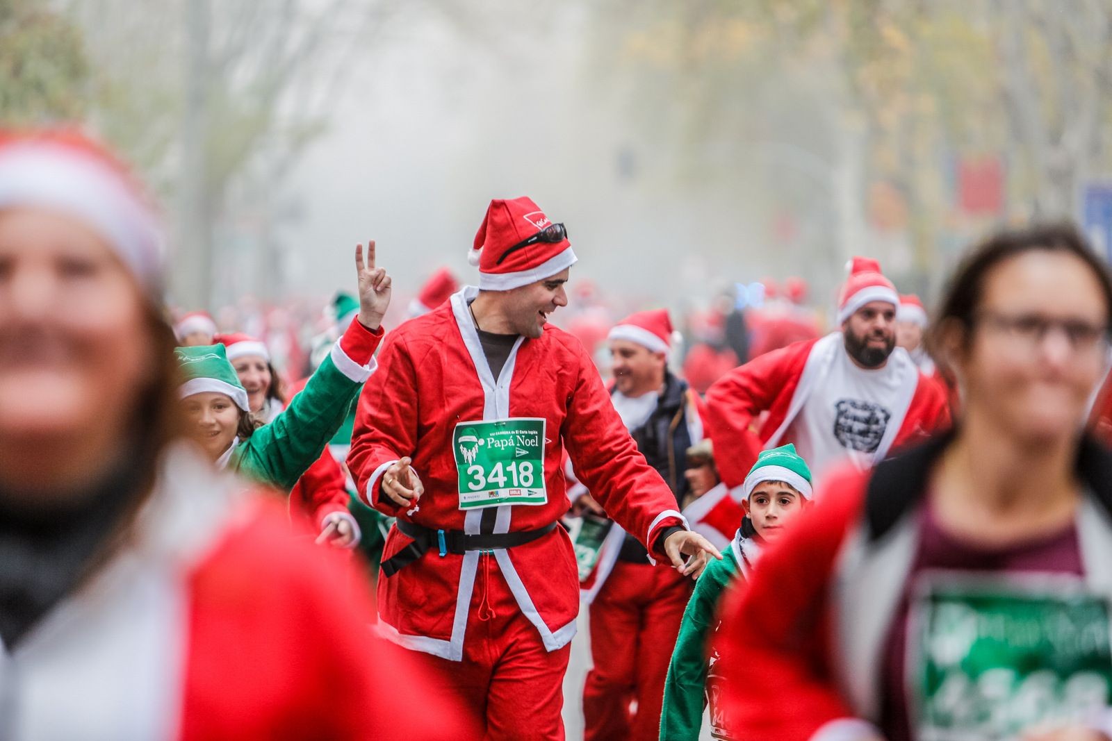 Fotos de la Carrera de El Corte Inglés Papá Noel 2019 – 1