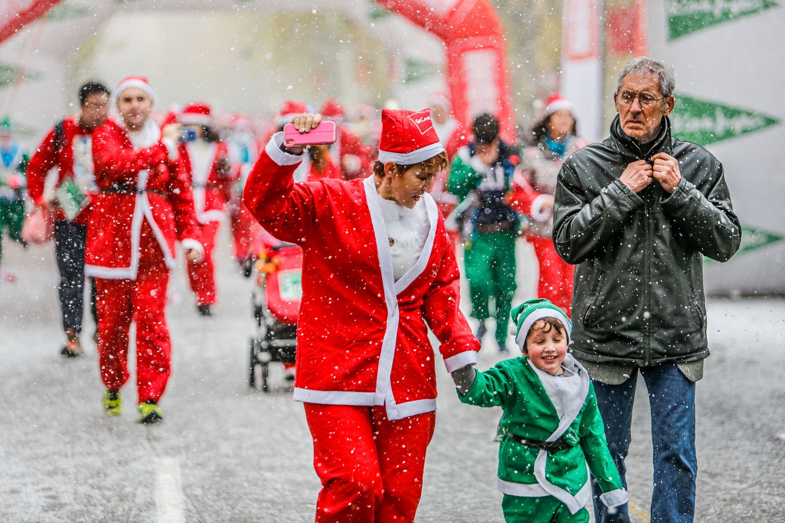 Fotos de la Carrera de El Corte Inglés Papá Noel 2019 – 1