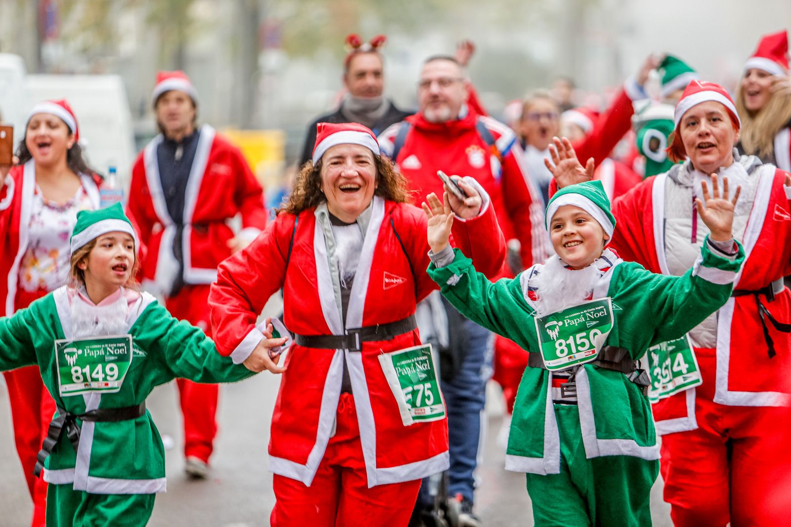 Fotos de la Carrera de El Corte Inglés Papá Noel 2019 - 2