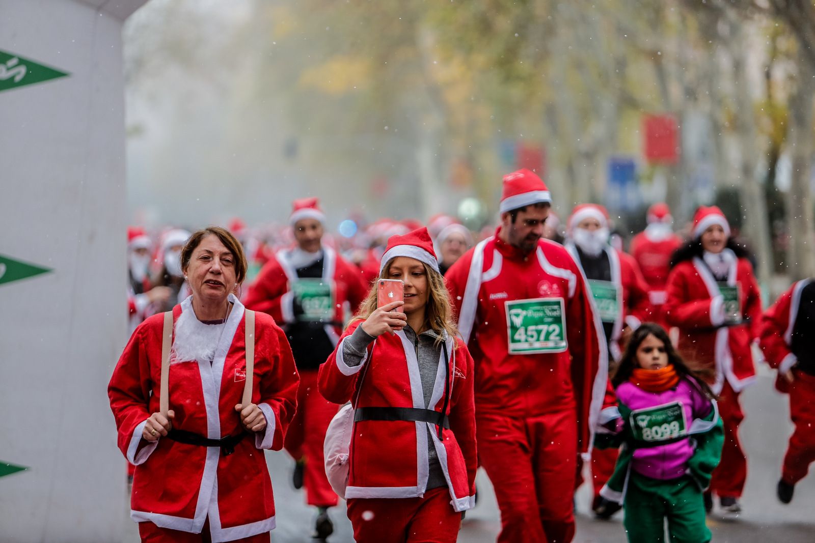 Fotos de la Carrera de El Corte Inglés Papá Noel 2019 - 2