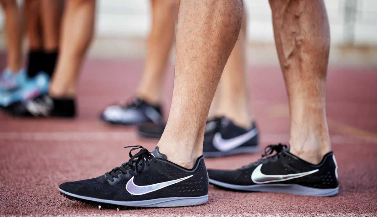Las Nike Zoom Matumbo fueron las zapatillas de clavos escogidas por Mario para regresar a la pista. Foto: Félix Sánchez (fotorunners.es)