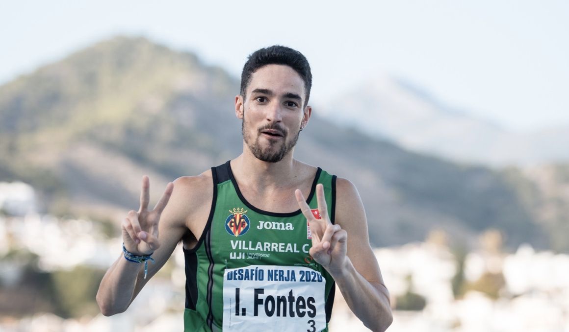 El atleta Ignacio Fontes en el Desafío Nerja 2020. Foto: Sportmedia