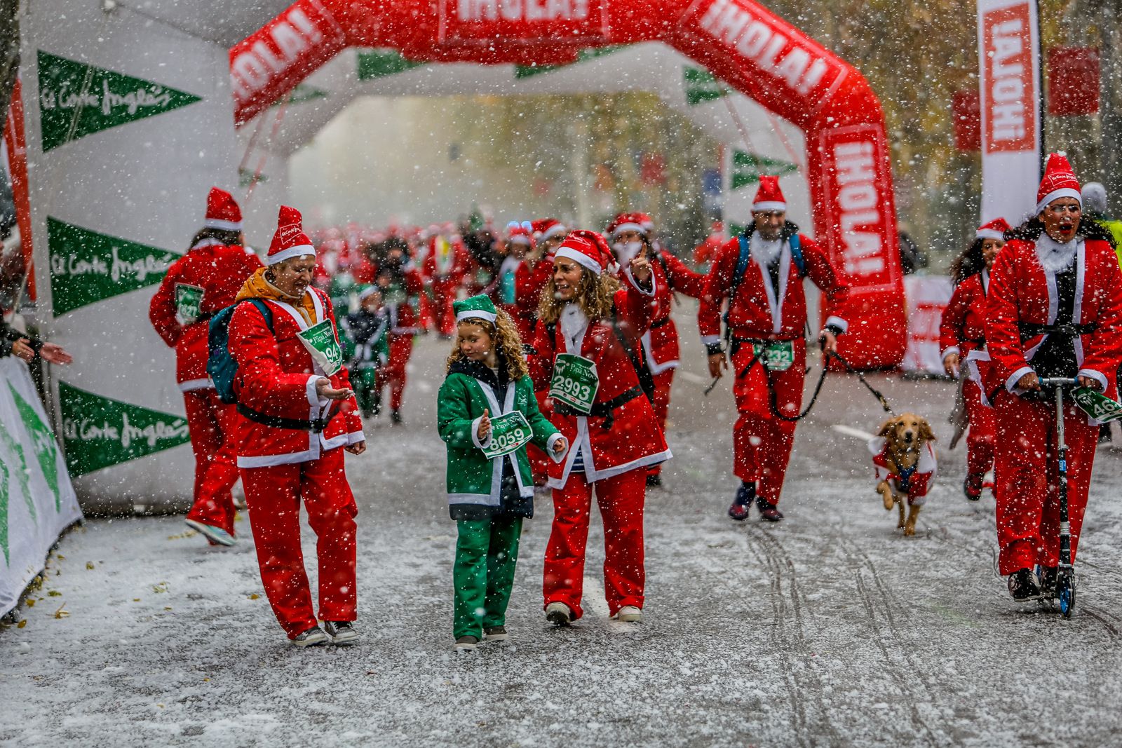 Fotos de la Carrera de El Corte Inglés Papá Noel 2019 – 17