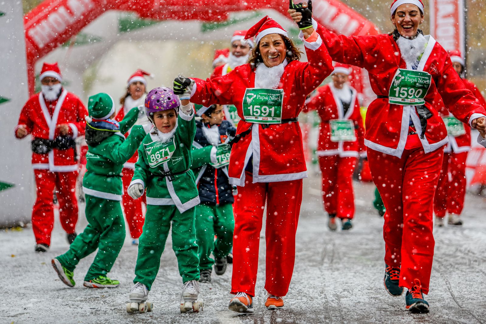 Fotos de la Carrera de El Corte Inglés Papá Noel 2019 – 18