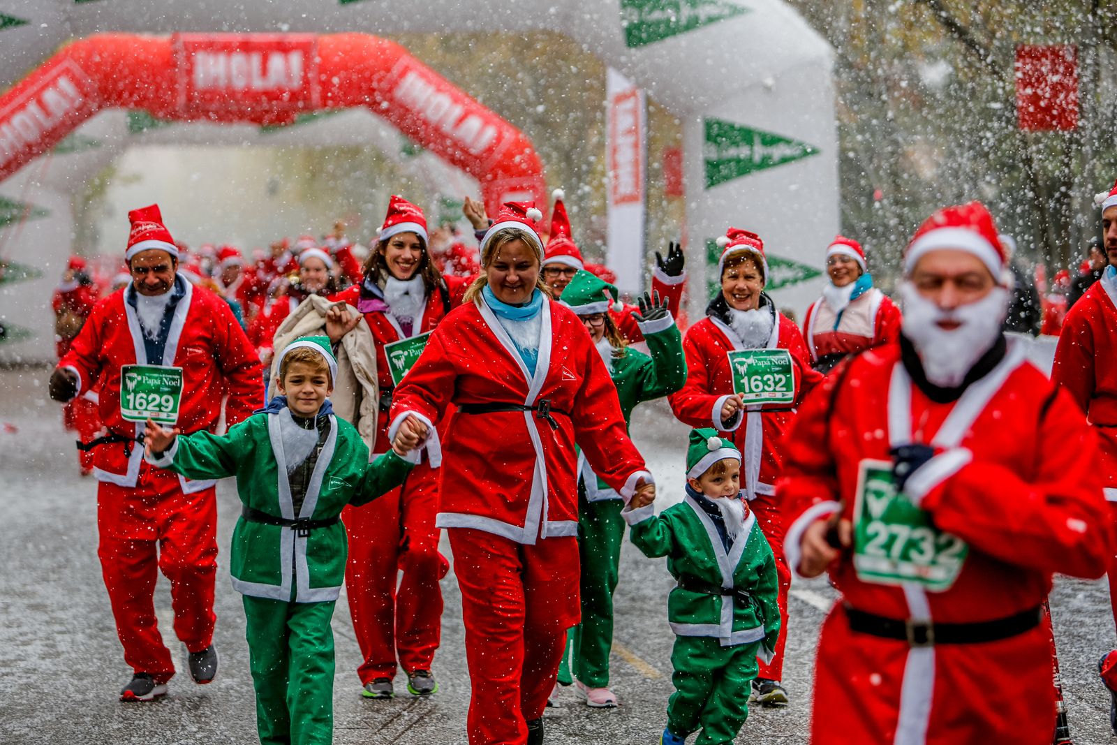 Fotos de la Carrera de El Corte Inglés Papá Noel 2019 – 20