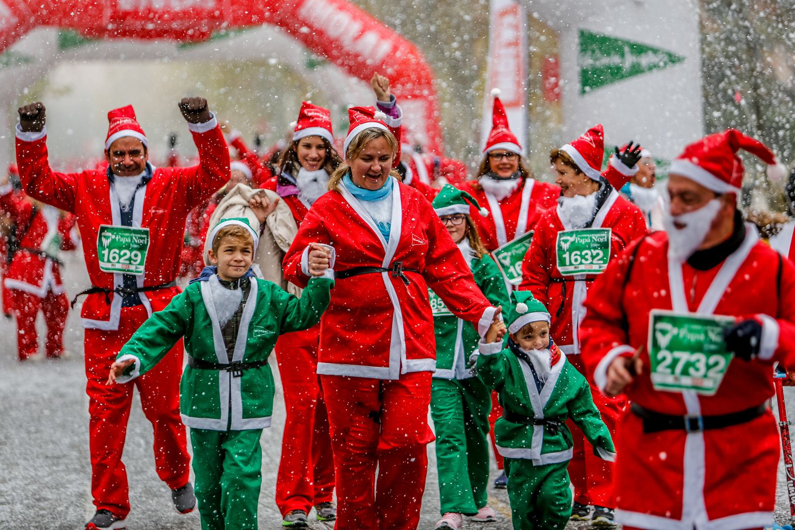 Fotos de la Carrera de El Corte Inglés Papá Noel 2019 – 20