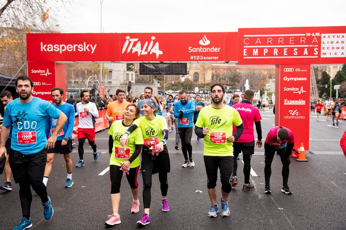 Carrera de las Empresas de Madrid 2019 | LLEGADA 6K (GALERÍA 10)
