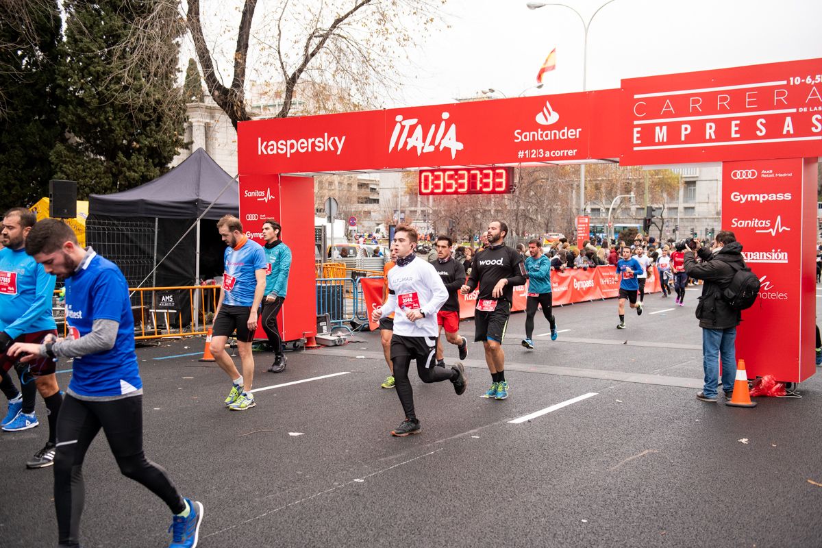 Carrera de las Empresas de Madrid 2019 | LLEGADA 6K (GALERÍA 9)