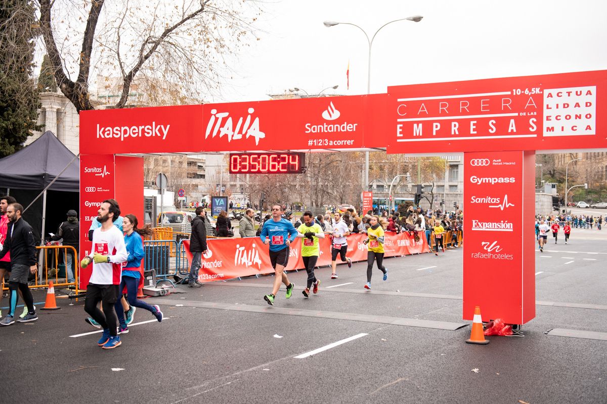 Carrera de las Empresas de Madrid 2019 | LLEGADA 6K (GALERÍA 9)