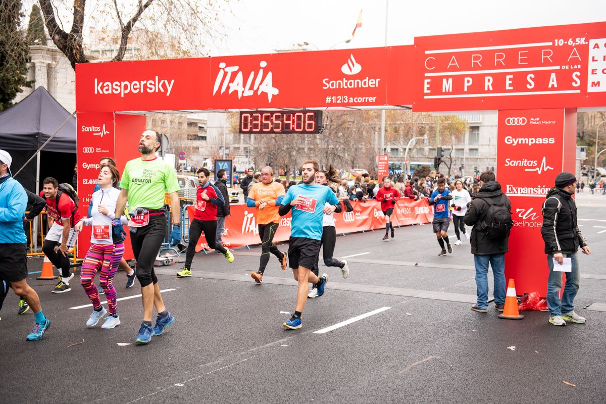 Carrera de las Empresas de Madrid 2019 | LLEGADA 6K (GALERÍA 9)