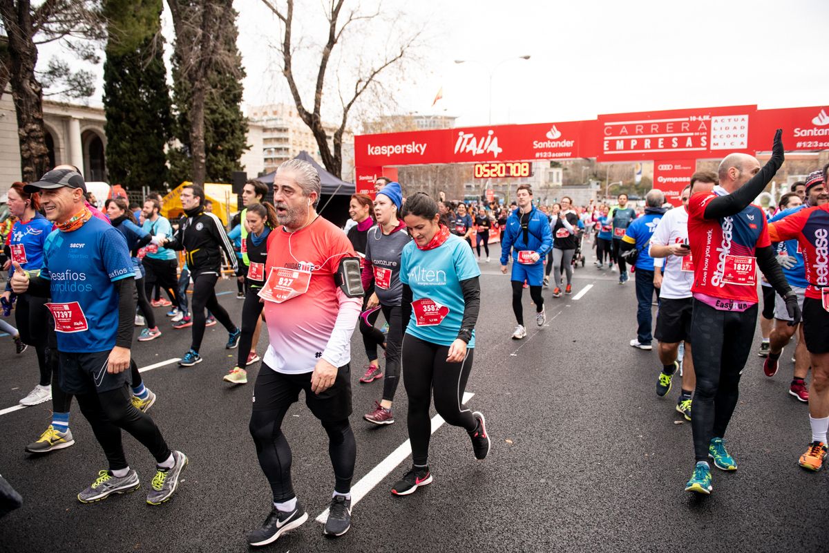 Carrera de las Empresas de Madrid 2019 | LLEGADA CONJUNTA (GALERÍA 1)