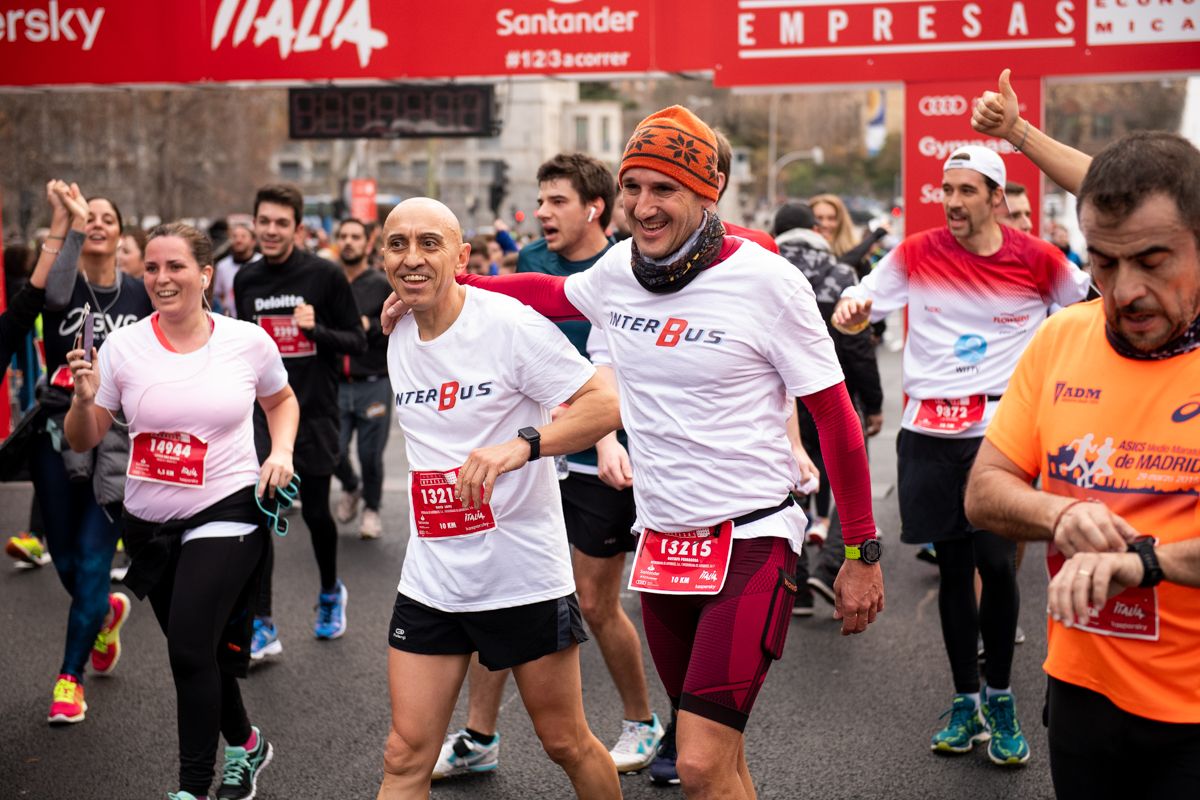 Carrera de las Empresas de Madrid 2019 | LLEGADA CONJUNTA (GALERÍA 2)
