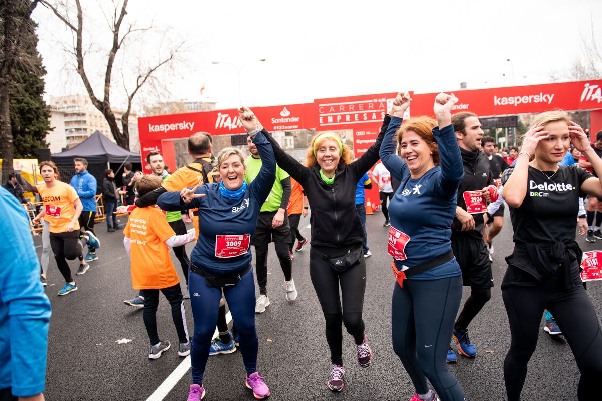 Carrera de las Empresas de Madrid 2019 | LLEGADA CONJUNTA (GALERÍA 1)
