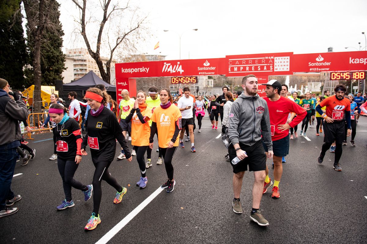 Carrera de las Empresas de Madrid 2019 | LLEGADA CONJUNTA (GALERÍA 3)
